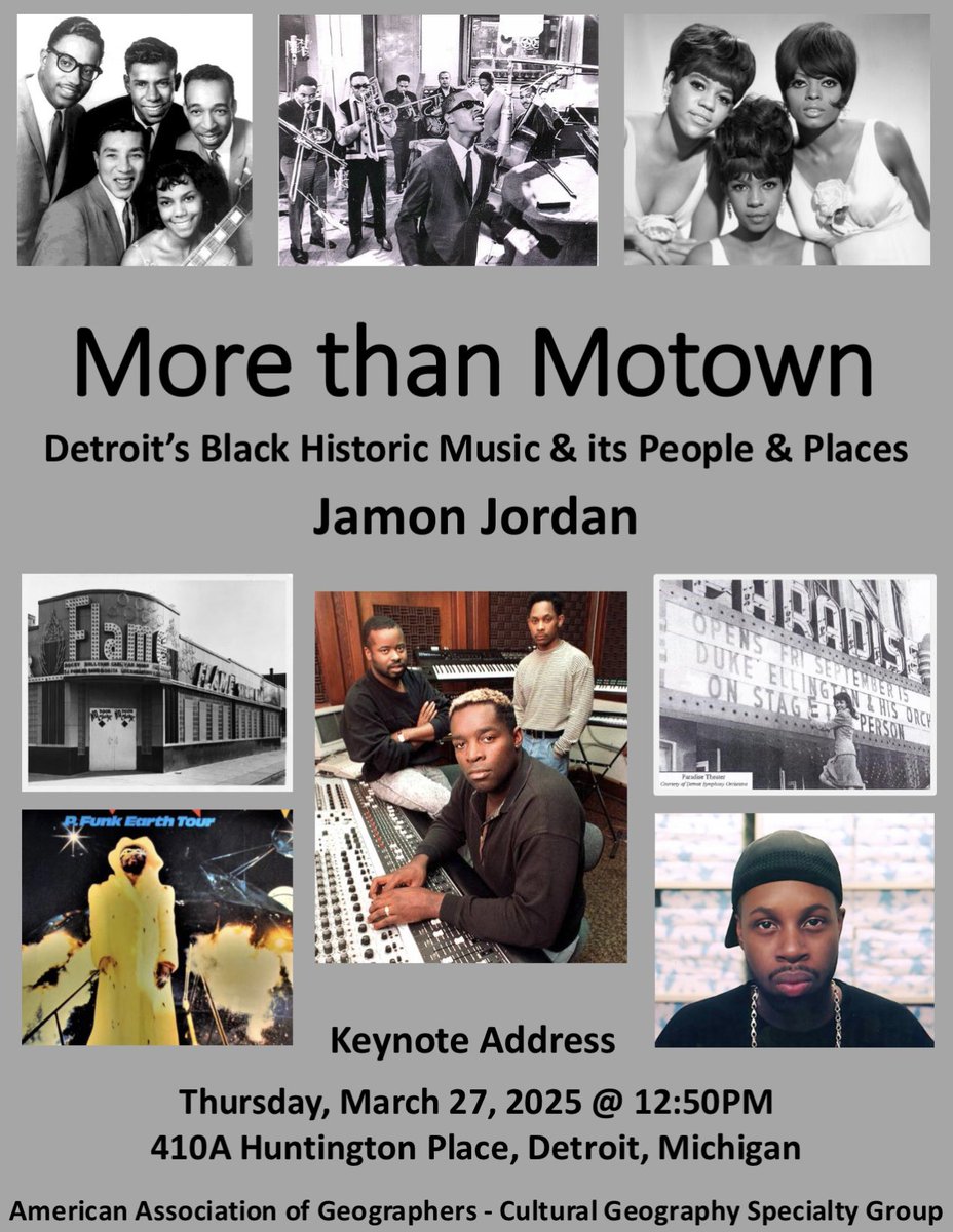 Join the CGSG today for our <a href="/theAAG/">American Association of Geographers</a> Keynote address with Jamon Jordan!
🗓️Thursday, March 27, 2025
⏰12:50PM
📍410A Huntington Place, Detroit, Michigan