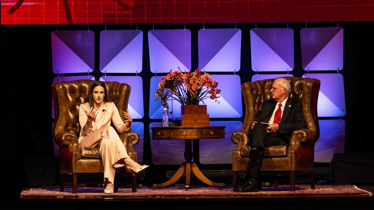 Clark makes this year’s Excellence in Leadership Event unforgettable.

“Whether it’s a good day, whether it’s a bad day: Give it your all. Enjoy the people you’re around because it does go by incredibly fast,” - Clark.

Earlier this week, more than 2,000 students and community