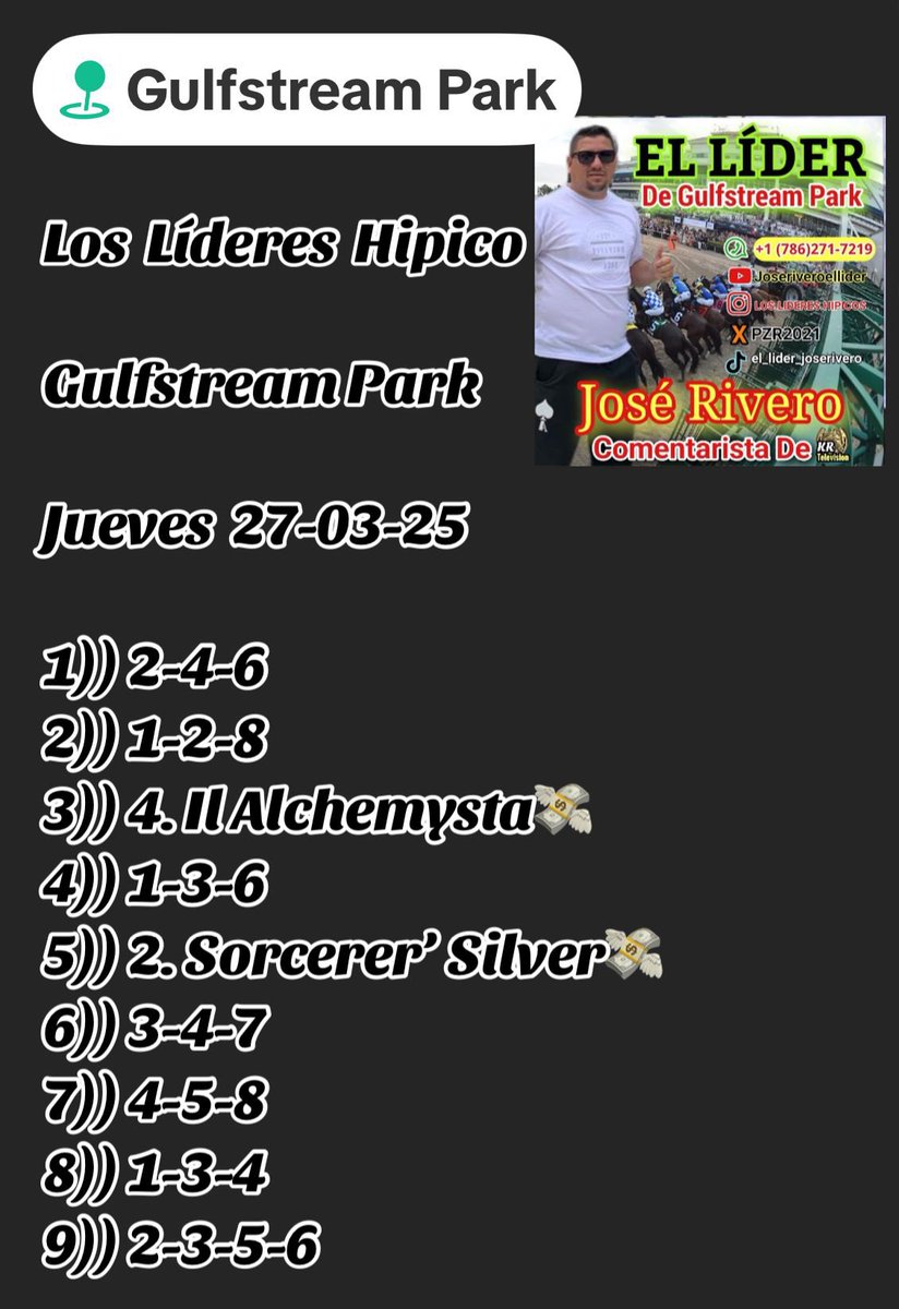 #hipismo #GulfstreamPark <a href="/PZr2021/">Jose rivero</a> <a href="/DUMONT81/">𝘾𝙇𝙐𝘽 𝙑𝙄𝙋 𝙋𝙍𝙀𝙈𝙄𝙐𝙈⚽️⚾️🏀🏒🚀🐴🇻🇪🇺🇸</a> <a href="/marrpacheco/">rafael pacheco</a>