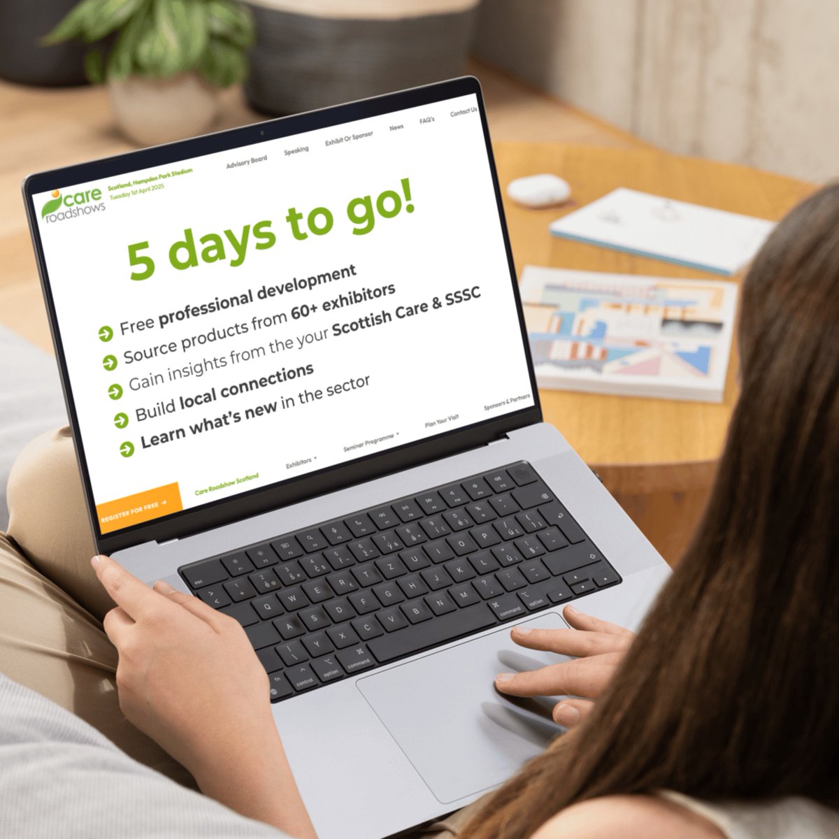 The #CareRoadshow Scotland 5 day countdown is on.

We can’t wait to see your care community come together for an inspirational, informative &amp; collaborative day.

In case you haven't registered yet, here’s why you can't afford to miss out. 

Register here: careroadshows-2025.reg.buzz/twitterx