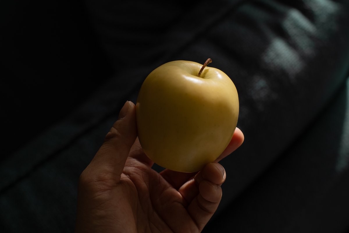 good morning, the most beautiful apples are golden apples