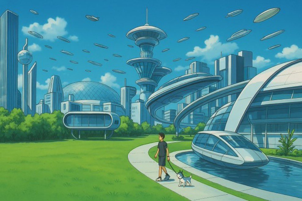The world if everything was Ghibli