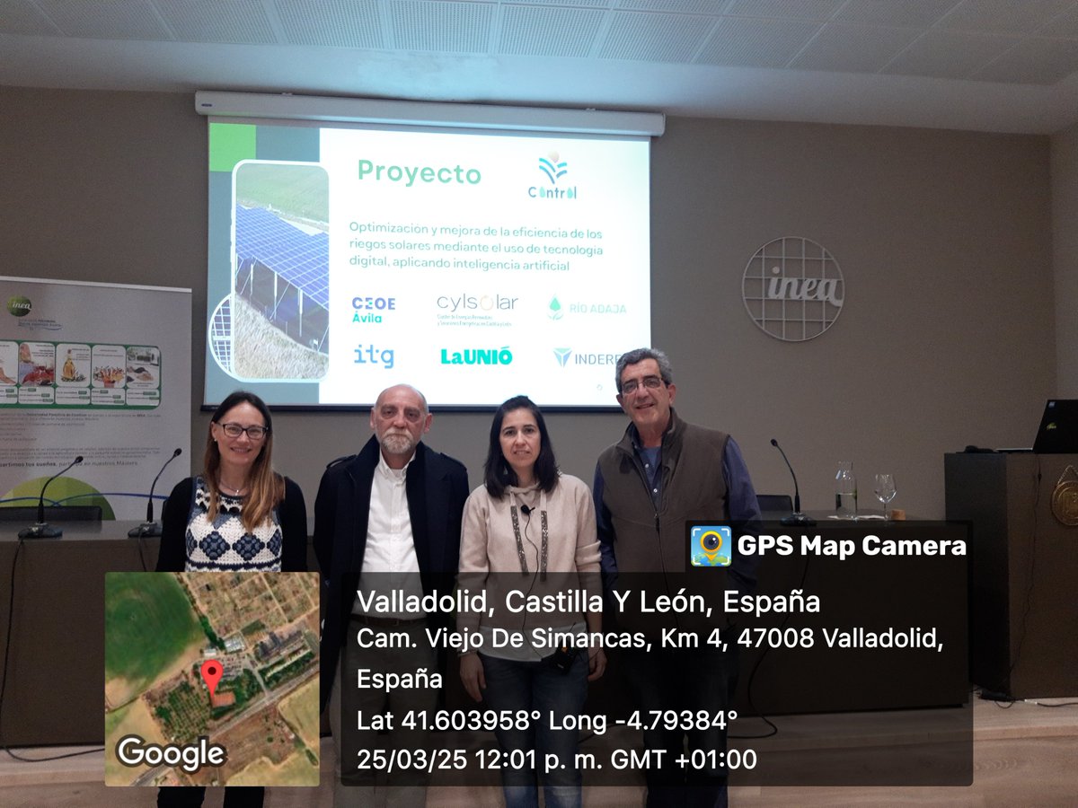 Cylsolar (@cylsolar) on Twitter photo Esta semana hemos estado en <a href="/ineavalladolid/">INEA EU Ing.Agraria</a> haciendo difusión de los proyectos que tenemos relacionados con el sector agrario <a href="/Go_Control_/">GOperativoControl</a> y #husolar
<a href="/UnioLlauradora/">La Unió Llauradora i Ramadera</a> Esta semana hemos estado en <a href="/ineavalladolid/">INEA EU Ing.Agraria</a> haciendo difusión de los proyectos que tenemos relacionados con el sector agrario <a href="/Go_Control_/">GOperativoControl</a> y #husolar
<a href="/UnioLlauradora/">La Unió Llauradora i Ramadera</a>