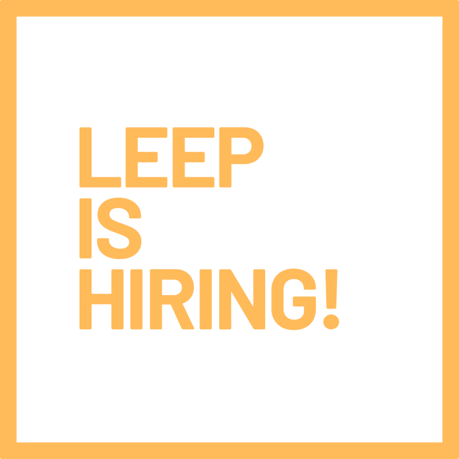 LEEP is hiring a Recruitment Manager to help us scale our team and impact! Take a look to find out more and apply! leadelimination.org/jobs/
