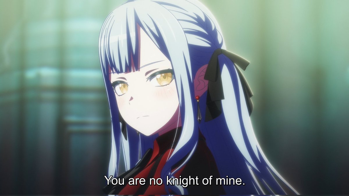 ofc she's not she's her wife 

#アニメムジカ_ネタバレ感想