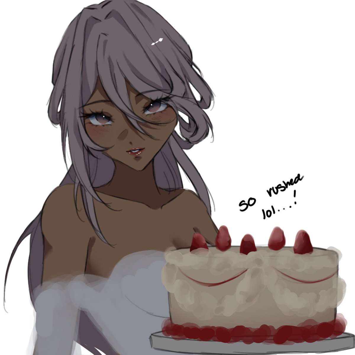 sakarvia's tweet image. how do i always end up rushing my own birthday art😭 anyway!
#ocart