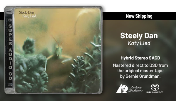 SACD collectors, Steely Dan's 'Katy Lied' is shipping now! Order: tinyurl.com/39r39dz8