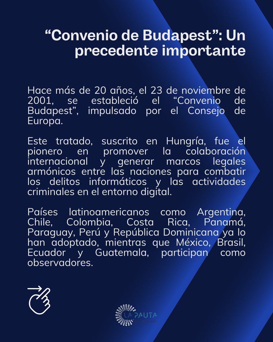 lapautainnova's tweet photo. 👉🏼¡Infórmate sobre este tema clave! 
📍Tratados contra el ciberdelito: México, entre la observación y la urgencia ante las amenazas digitales

 🧑🏼‍💻Aquí te lo explicamos 📱💻

#ONU #Seguridad #ciberdelito https://t.co/sgiXgV8r7P