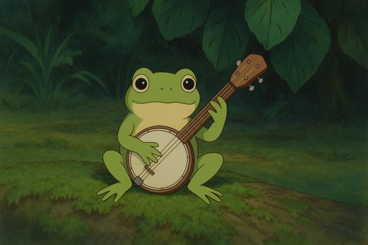 WenMoon's tweet photo. $GHIBLI x $BANJO 

Higher for both. 😏 https://t.co/BiWTn5woTN