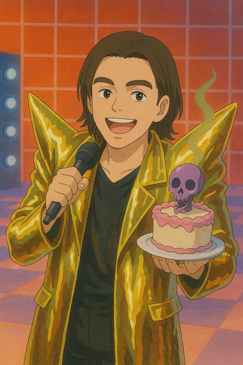 Pri_Letterman's tweet image. Eurovision 2025 but Studio Ghibli pt 1