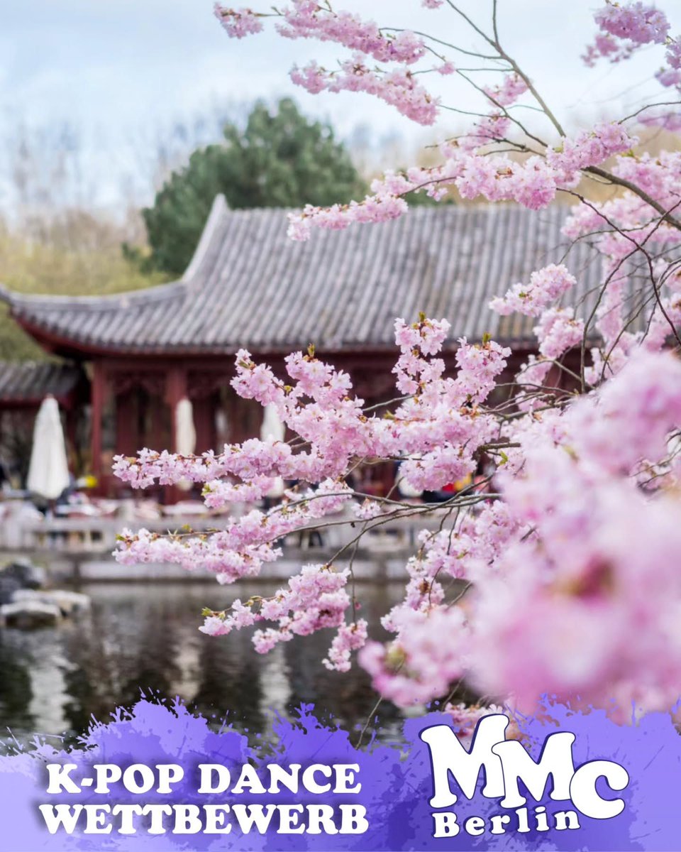 Die MMC sucht Berlins nächsten K-Pop Dance Star!

Auf dem Kirschblütenfest am 06. April 2025 veranstalten wir einen K-Pop Dance Wettbewerb.

Dann melde dich jetzt an!
Anmeldeschluss ist der 31.03.2025

mmc-berlin.com/k-pop-wettbewe…

Euer MMC-Team
