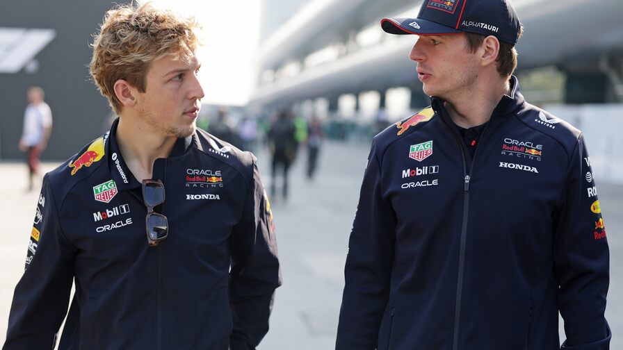 goodv1ad's tweet photo. 🏎️ Max Verstappen is Against the Sacking of Liam Lawson from Red Bull 😡  

Max Verstappen is firmly against the dismissal of his new teammate 🚫 However, journalists note that the Austrian team ignored the four-time world champion’s opinion — the Dutchman couldn’t save Liam Lawson, and changes in the Red Bull lineup are coming soon 🔄 
 
🏁After the Grand Prix of China, rumors swirled that at the next stage, the Grand Prix of Japan, Red Bull new driver might be Yuki Tsunoda.  The rumors turned out to be true — Liam Lawson is back at Racing Bulls after just two races with the senior team 📉 
#F1 #RedBull