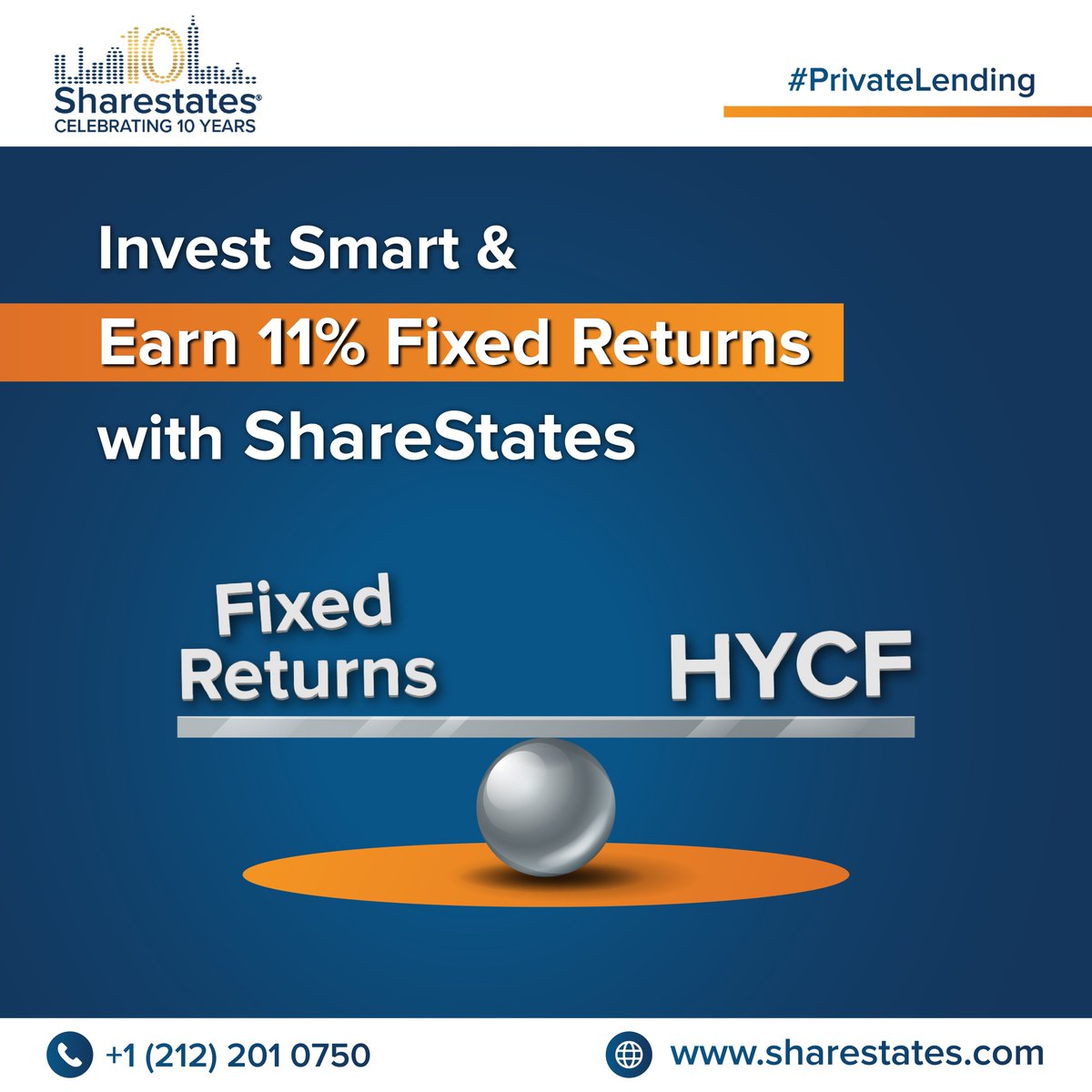 Sharestates presents the HYCF Program – your opportunity to earn a fixed 11% annual return through real estate project funding. No volatility, just secure and consistent growth for your capital!
DM us to join HYCF today
contact us at: 📞 +1 212-201-0750
#HYCF #PositiveReturns