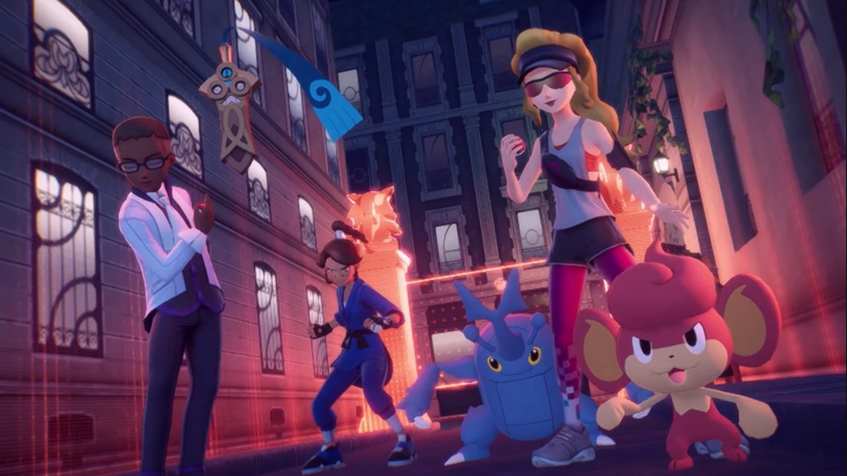 Lewchube's tweet image. ACTUALLY GOOD POKEMON TRAINER CLASS DESIGNS IN ZA WE'RE SO BACK