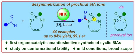 ATBiju Group (@atbijulab) on Twitter photo We can now use NHC catalysis to control Sulfur(VI)-center for the enantioselective synthesis of N-acyl cyclic sulfonimidamides, preprint just out in <a href="/ChemRxiv/">ChemRxiv</a>. Thank you🙏 <a href="/EduMinOfIndia/">Ministry of Education</a> for funding this work done by <a href="/Soumen__Barik/">Soumen Barik</a> & team! <a href="/iiscbangalore/">IISc Bangalore</a>
go.shr.lc/3DVjlzm We can now use NHC catalysis to control Sulfur(VI)-center for the enantioselective synthesis of N-acyl cyclic sulfonimidamides, preprint just out in <a href="/ChemRxiv/">ChemRxiv</a>. Thank you🙏 <a href="/EduMinOfIndia/">Ministry of Education</a> for funding this work done by <a href="/Soumen__Barik/">Soumen Barik</a> & team! <a href="/iiscbangalore/">IISc Bangalore</a>
go.shr.lc/3DVjlzm