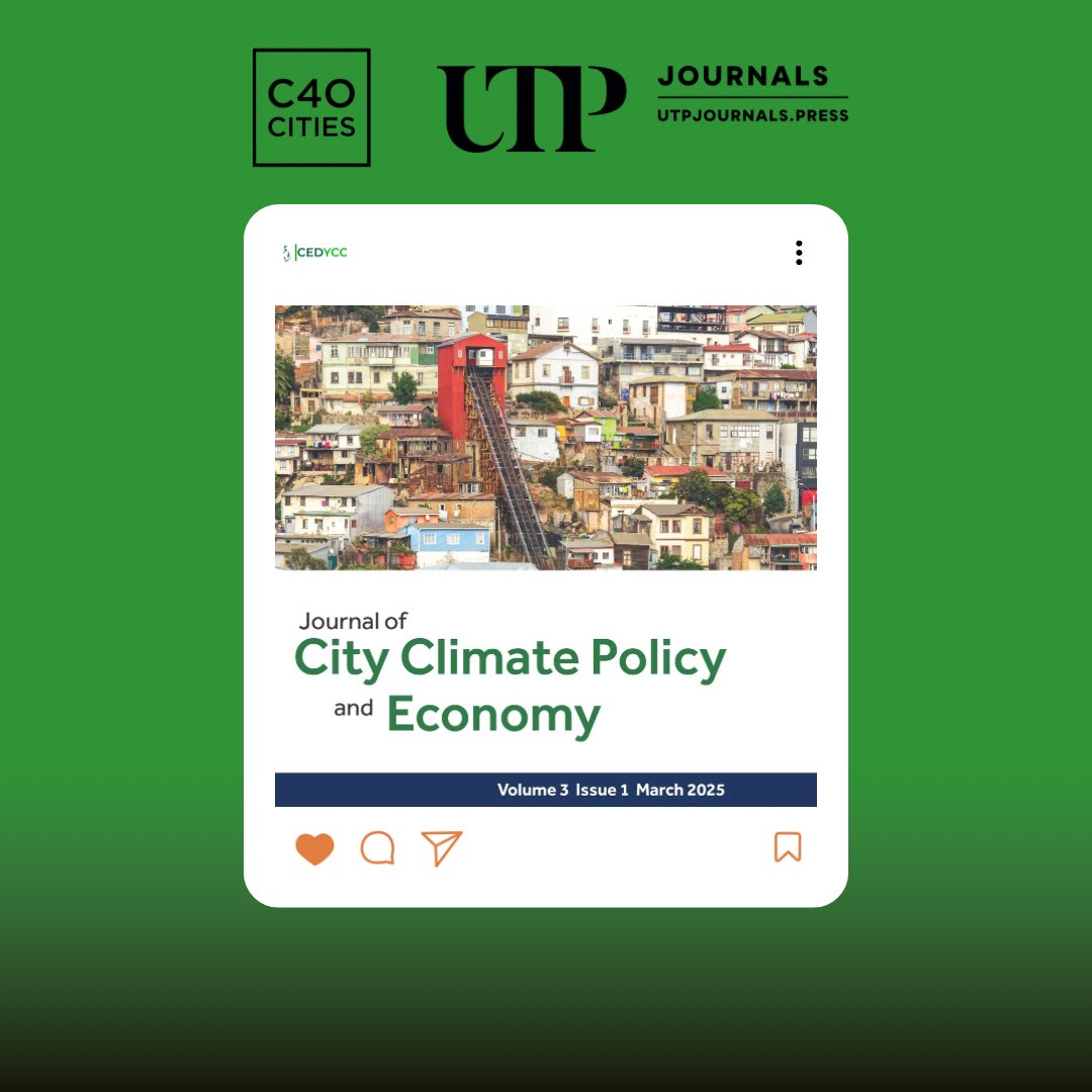 🌡️ Climate Vulnerability and Health Equity in a Warming World 🏙️

Fernando Díaz, Research Director. 

Our latest <a href="/utpress/">University of Toronto Press</a> and <a href="/c40cities/">C40 Cities</a> study shows how green infrastructure can help cities combat these challenges. 🌳🏙️

🔗 Read more: doi.org/10.3138/jccpe-…