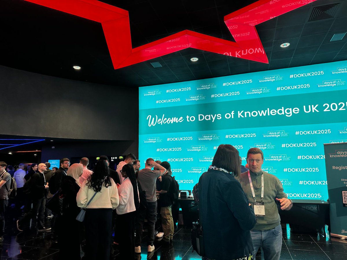 DirectionsEMEA's tweet image. Full house at Days of Knowledge UK 2025 🇬🇧
📸 First day of #DOKUK2025 at Cineworld Birmingham — packed sessions, great energy, and valuable insights from across the community.
#DirectionsforPartners #Dynamics365 #BusinessCentral #PowerApps #MSDYN365 #MSDYN365BC #MVPBUZZ