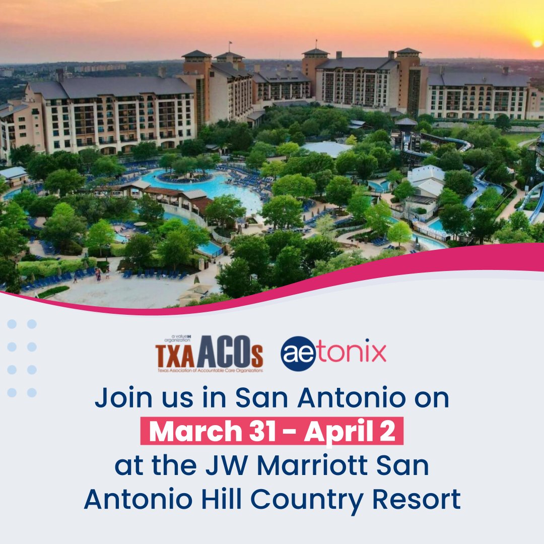 #TXAACOs2025 is almost here!

Let’s connect in San Antonio! What’s your biggest priority for value-based care?

#ValueBasedCare #ChronicCareManagement #HealthcareInnovation #RemotePatientMonitoring