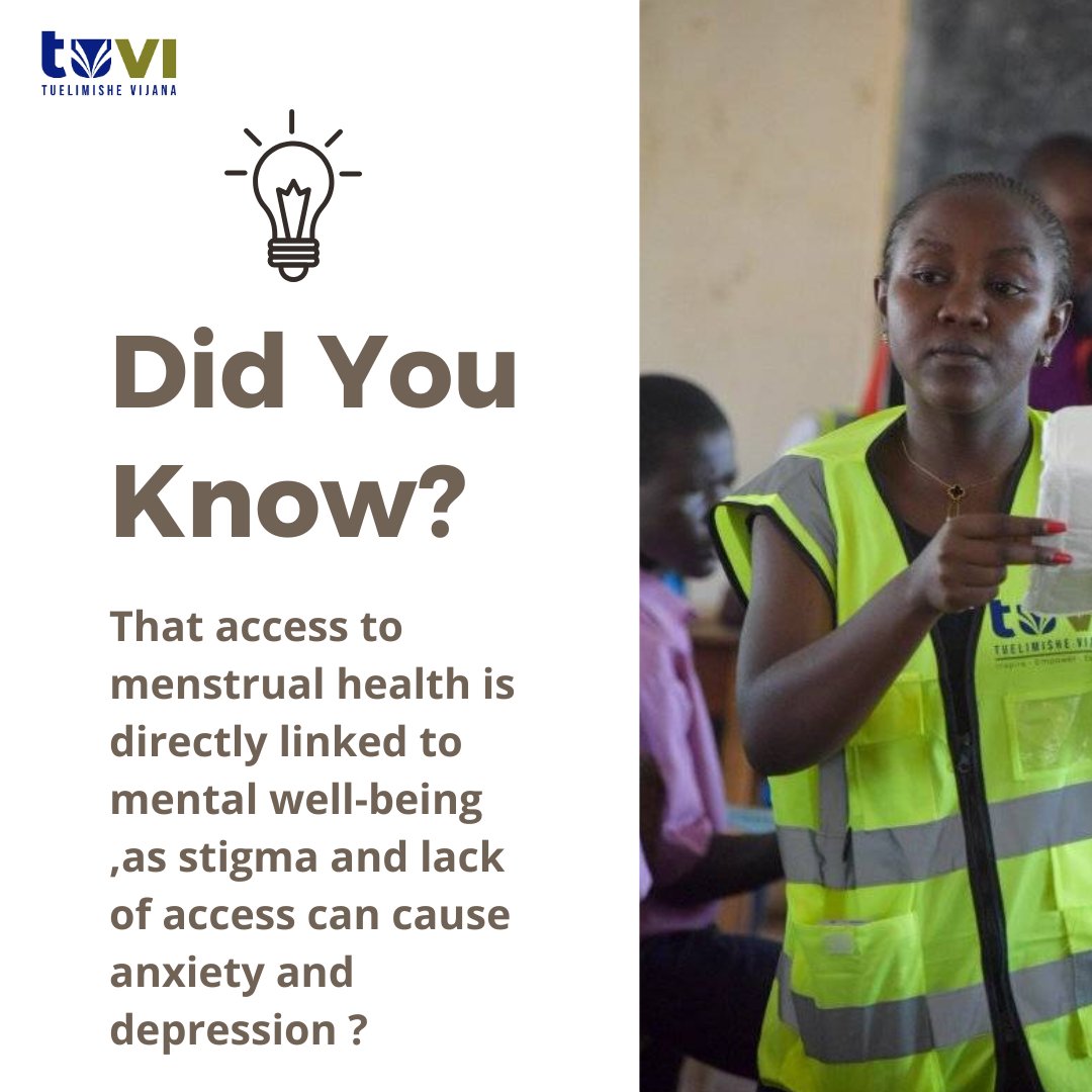Tuvi is taking action join us
 No girl should miss school due to period poverty. Let’s break the stigma and keep girls in class with dignity. Be part of the change. #KeepGirlsInSchool #TuviForChange