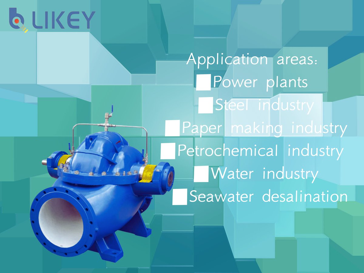 Sofia_Likey's tweet photo. #IndustrialPower | Double Suction Split Casing Pump.Double suction design, double the flow! Split casing for easy maintenance, energy-efficient &amp; rock-solid performance . Perfect for water conservancy, industrial circulation, urban supply. High pressure &amp; impact resistance. https://t.co/kU01OOlIH1