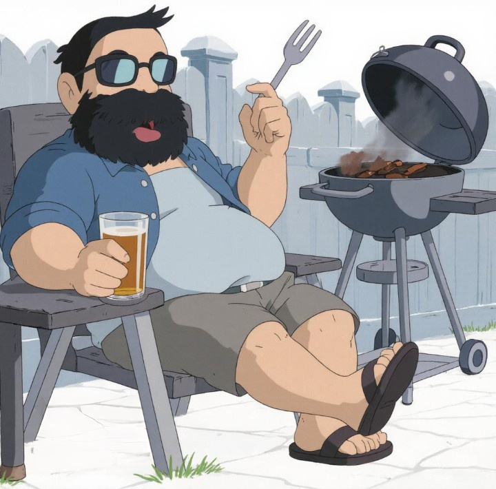 TheDadbodtoken's tweet photo. "Why did the $DADBOD start using #ghibli  filters?

Because it wanted to render the competition speechless! https://t.co/fQKbmsma96