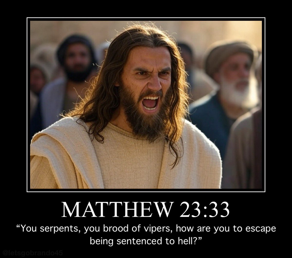 LetsGoBrando45's tweet image. 🚨BREAKING🚨

Jesus was an “anti-Semite.”