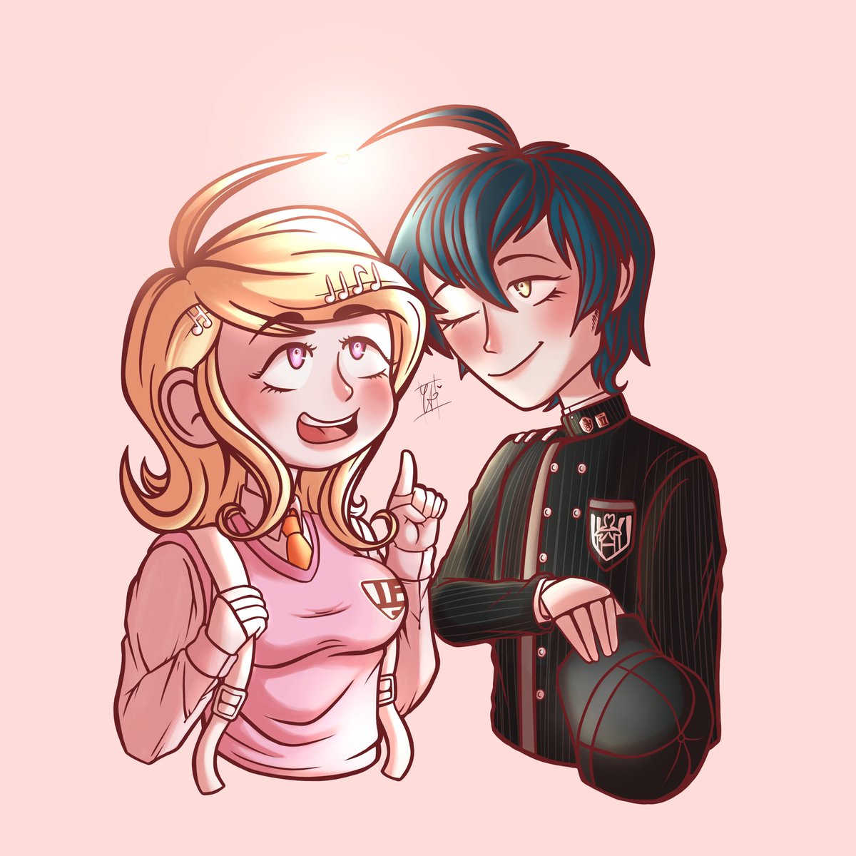 Cl4reT_'s tweet photo. (old drawing)
🩷💙
#danganronpa https://t.co/16UL7ZPWUL