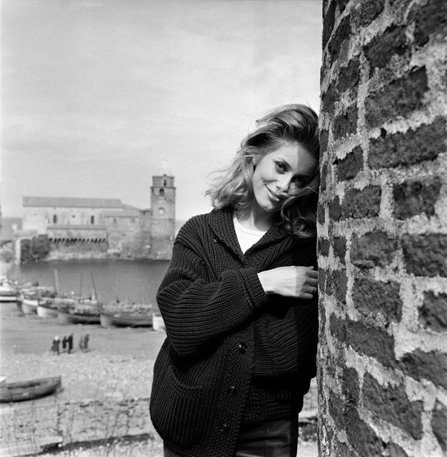 Catherine Deneuve, during the filming of 'Et Satan conduit le bal', 1962.