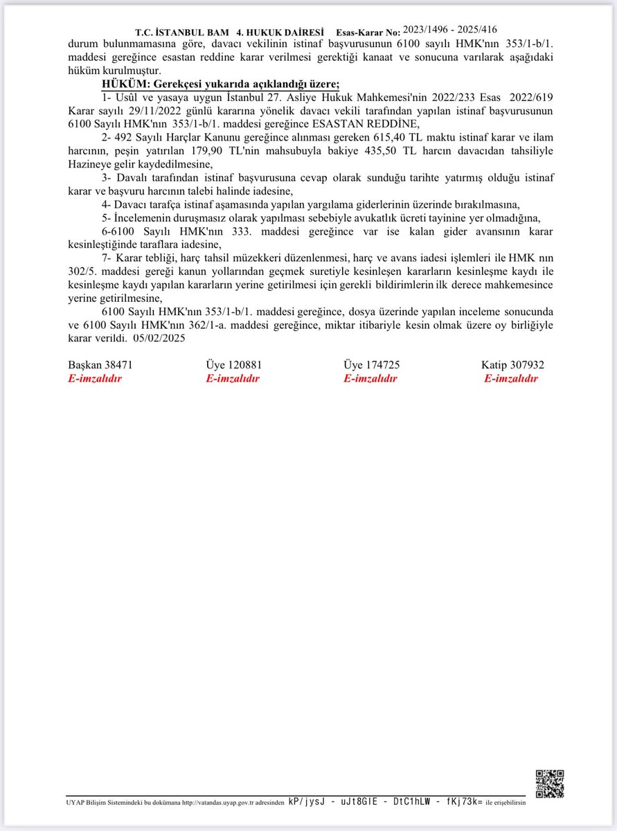 İftira sanatının primadonnası A Haber’i Türk mahkemelerinin kesin kararı ile “Yalanın Merkezi” olarak tescil ettirdim. Belgesi aşağıda:

Cezaevinde tutuklu bulunmamı fırsata çeviren kanal ve yalan haberleriyle tanınan çalışanı Kenan Kıran dün gece iftiralarına devam etti.

Kadir