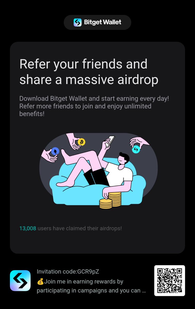 KryptoRiders's tweet photo. 💰Join me in earning rewards by participating in campaigns and you can also receive huge airdrop rewards!
📌Download and create a wallet now by filling in my invitation code GCR9pZ .
https://t.co/hahxrRB91w https://t.co/LBFB49pu0Z