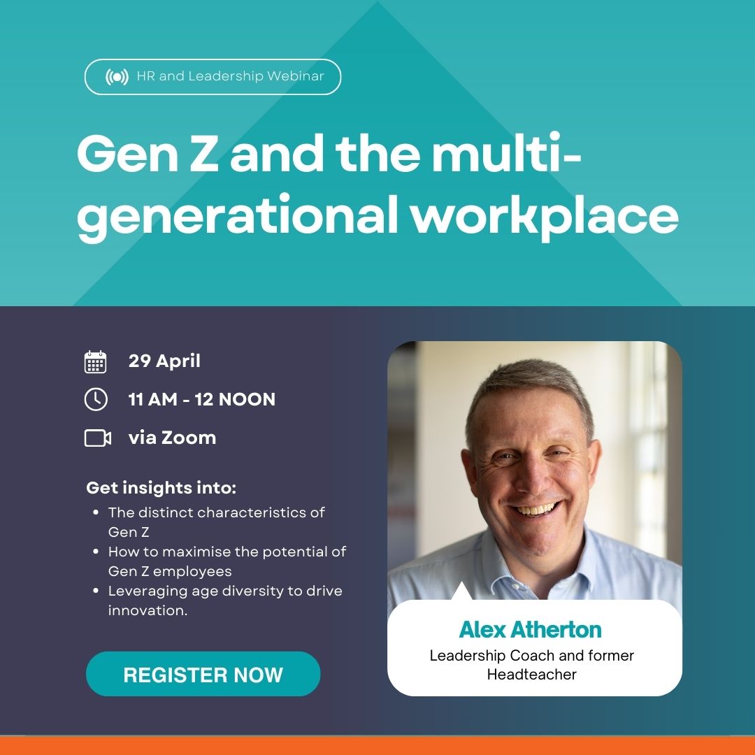 Struggling to recruit, retain and engage Gen Z employees?

Get insights and strategies in our upcoming webinar on multi-generational workforces and Gen Z.

Sign up today: us06web.zoom.us/webinar/regist…

#genz #multigenerationalworkforce