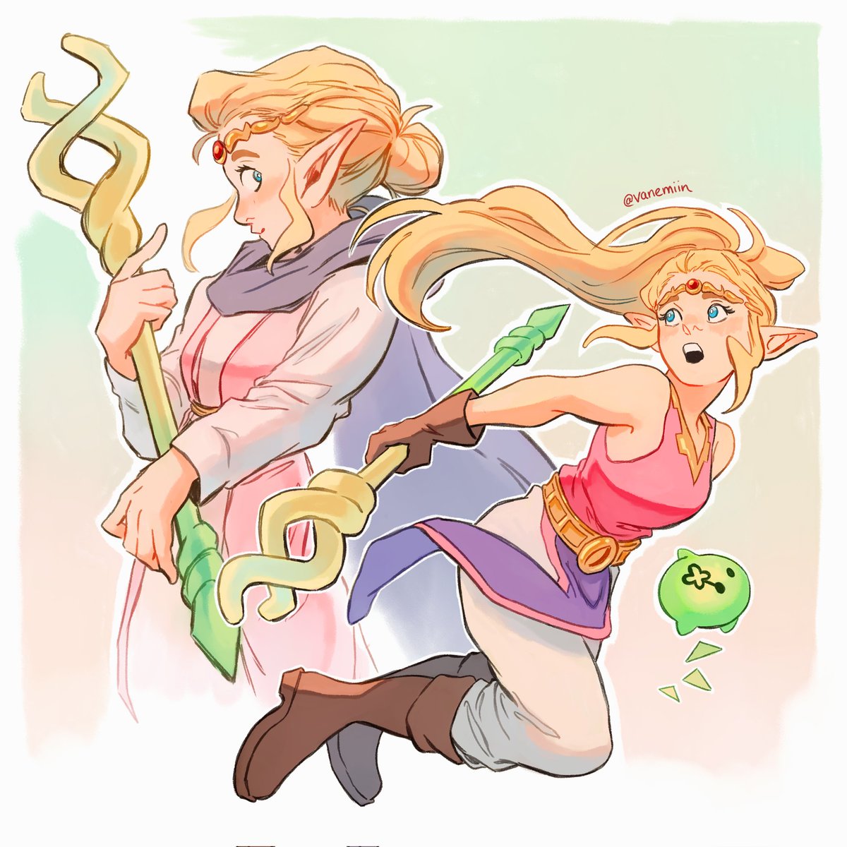vanemiin's tweet photo. I haven't drawn my princess in centuries! #loz #EchoesofWisdom #eow https://t.co/KfcBM8c3lq
