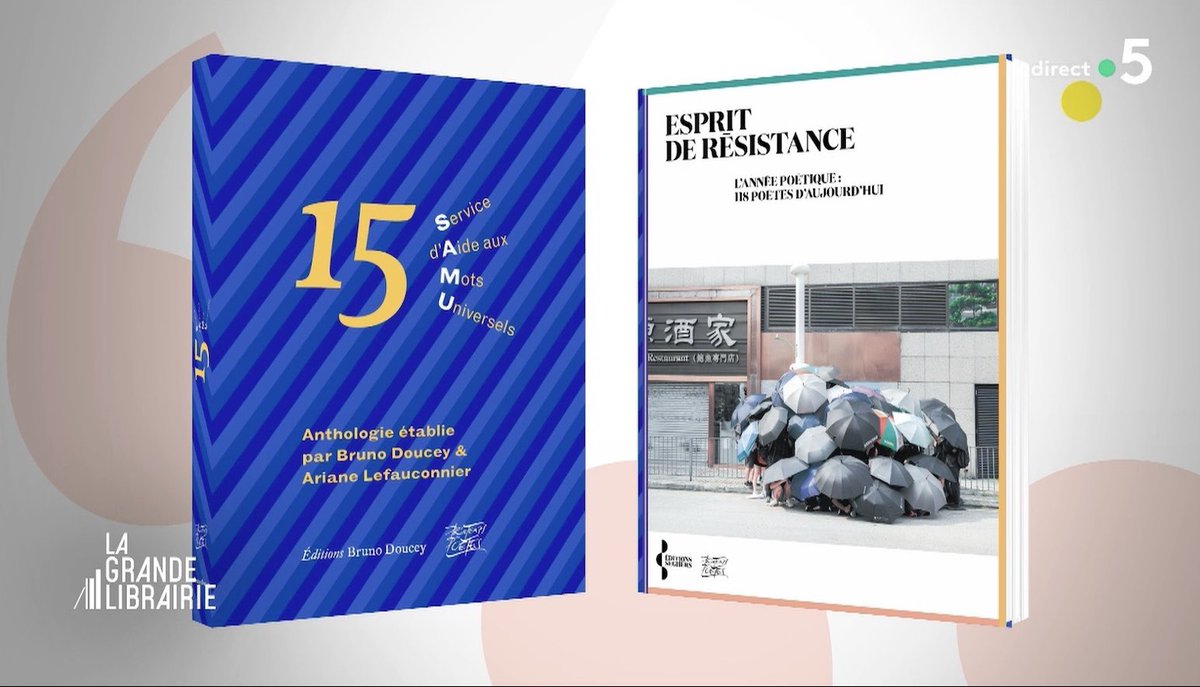 Éditions Seghers (@editionsseghers) on Twitter photo Merci à Ariane Ascaride et à la <a href="/GrandeLibrairie/">La Grande Librairie</a> d’avoir présenté notre anthologie, publiée avec le Printemps des poètes : Esprit de résistance. Merci à Ariane Ascaride et à la <a href="/GrandeLibrairie/">La Grande Librairie</a> d’avoir présenté notre anthologie, publiée avec le Printemps des poètes : Esprit de résistance.
