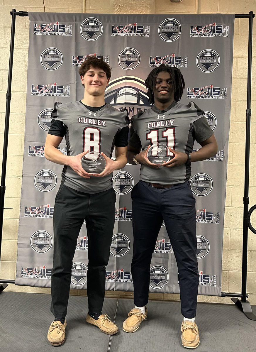 jack_athas8's tweet photo. Had a great time at the Baltimore Touchdown Club Super 22 banquet! Extremely honored to be recognized as one of the top 2026 linebackers in the state.
@BTC_1988 @CoachBojo @TheZionHarriss https://t.co/1GJzgJZH3d