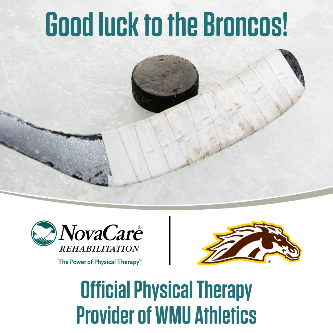 NovaCare (@novacare) on Twitter photo Congratulations to our #proudparter Western Michigan University on earning a spot in the DI Men’s Ice Hockey Championship! Best of luck in the tournament. <a href="/WMUBroncos/">Western Michigan Broncos 🐎</a> Congratulations to our #proudparter Western Michigan University on earning a spot in the DI Men’s Ice Hockey Championship! Best of luck in the tournament. <a href="/WMUBroncos/">Western Michigan Broncos 🐎</a>