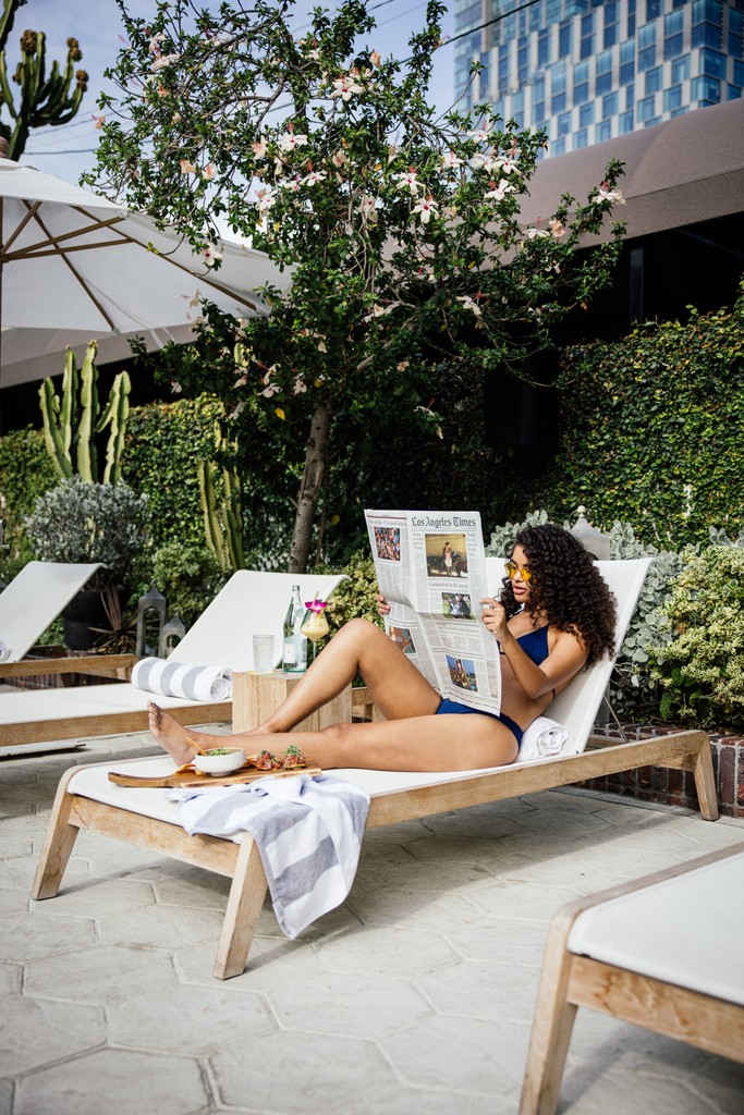 Forget winter chills. Our heated pool makes it always pool season in LA.