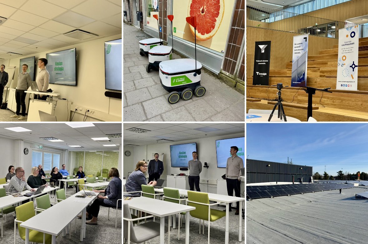 Millainen päivä sulla? 
Aamukahvit katolla, strategia työpaja, Osuuskauppa Keulan hallintoneuvosto kokous, matkalla Rauman elinkeinoelämän tilaisuuteen moikat työkavereille. Nyt sitten terävänä paneelikeskusteluun🤓

Tehdään yhdessä parempaa paikkaa elää 💚

#keula
#keulitaan