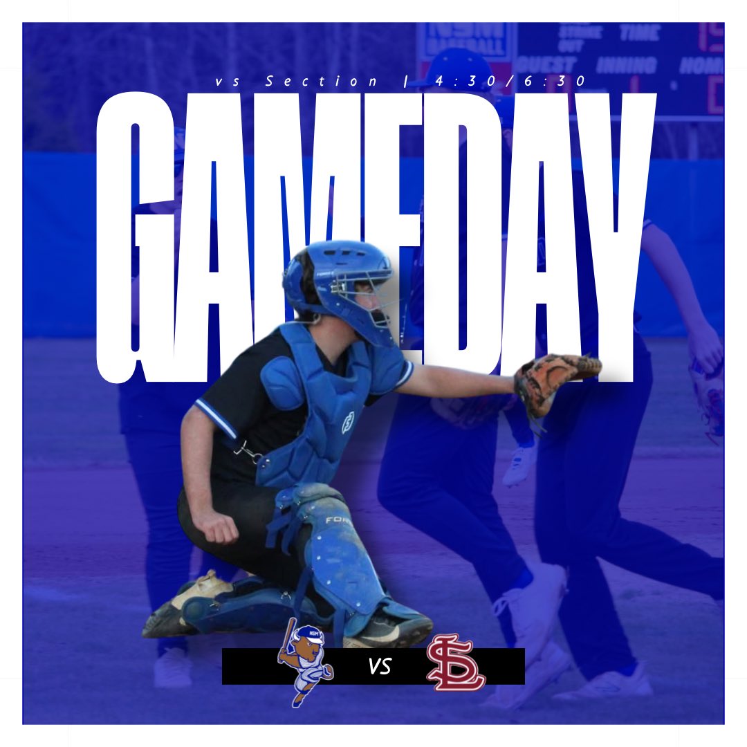 📍Home

⏰4:30/6:30 Varsity DH

🆚Section Lions