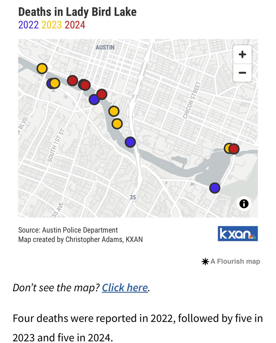 Cleo_Petricek's tweet image. Another body has been pulled from Lady Bird Lake. I’ve lost count—15 to 16 deaths have been reported since 2022.
Lady Bird Lake needs:
1)    Better lighting throughout
2)    More cameras
3)    Enforcement of the camping ban
4)    The return of @Austin_Police Park Patrol @ATXPOA