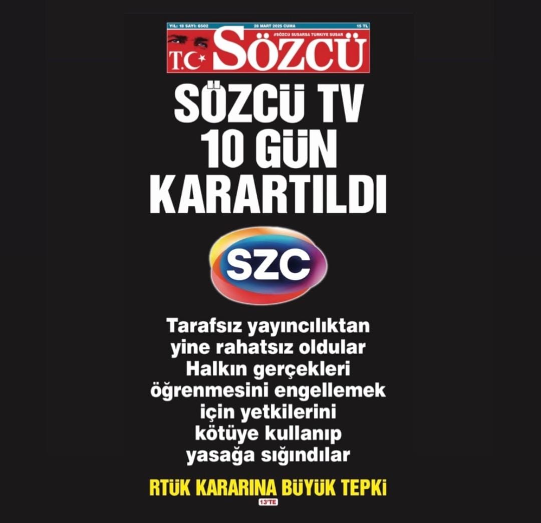 SÖZCÜ Televizyonu tweet media
