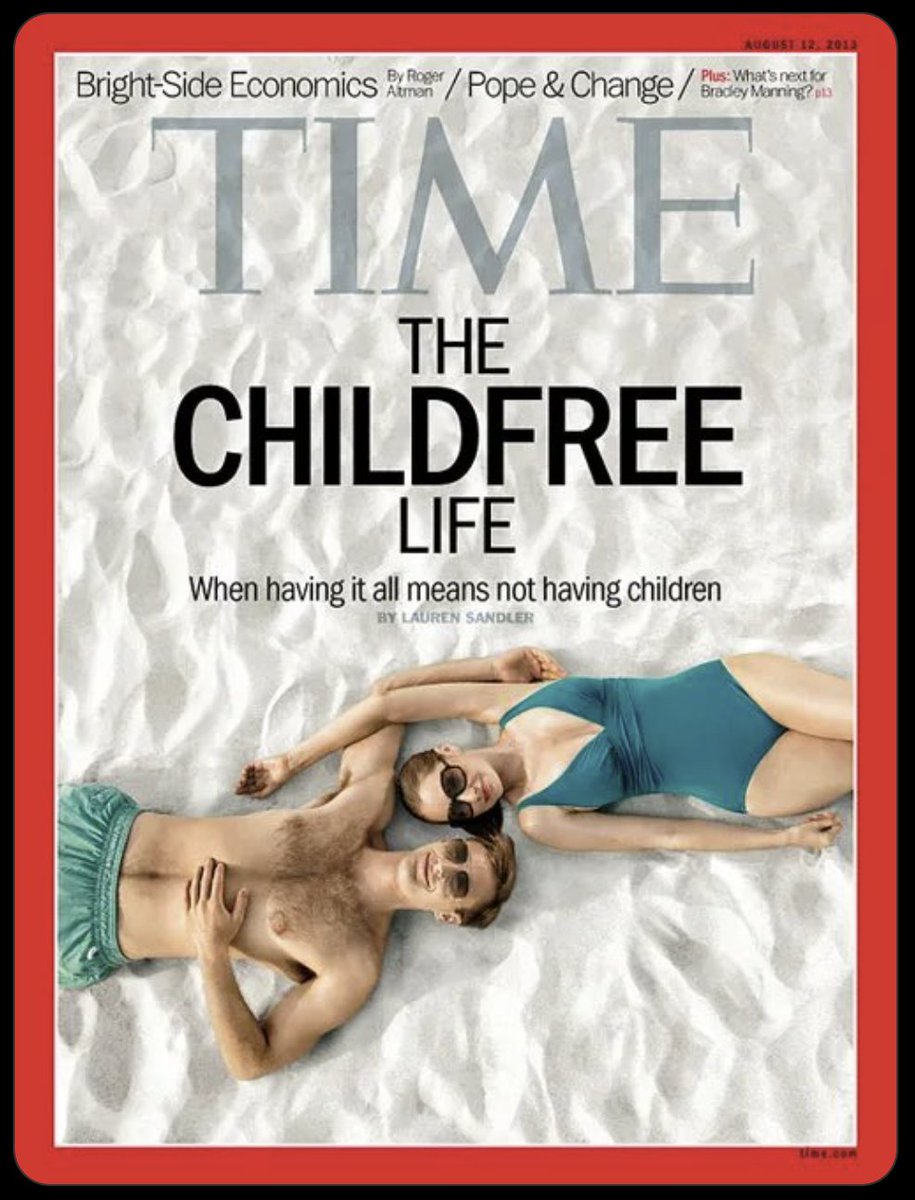 #ChildFree life. Qué feo. Sociedades envejecidas, familias en retroceso, narcisismo al palo. Respeto, pero me parece triste.