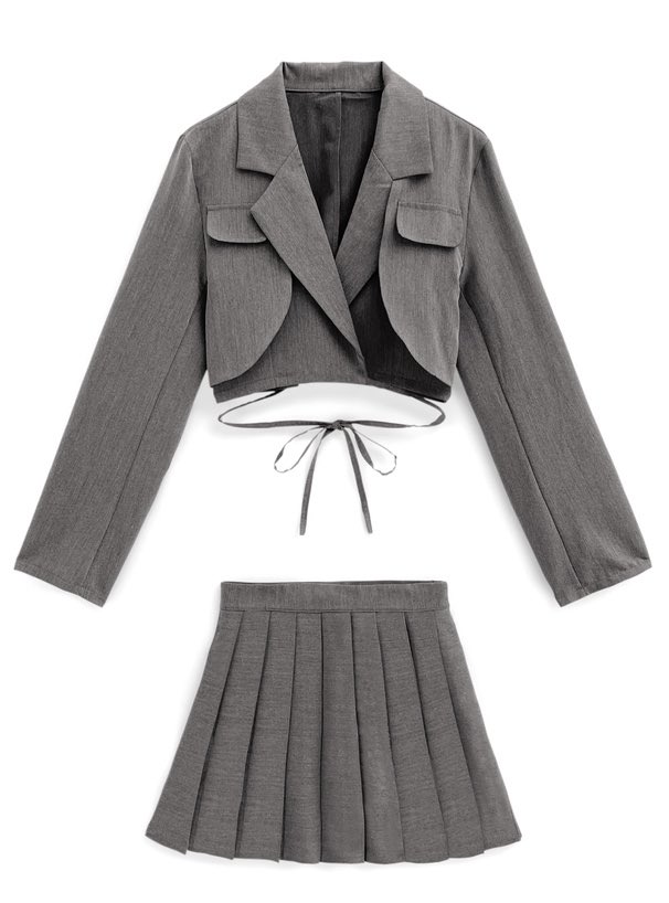 160cm56kgのでっぷり体型の私ですが、GRLのこのセットアップ、リボンで