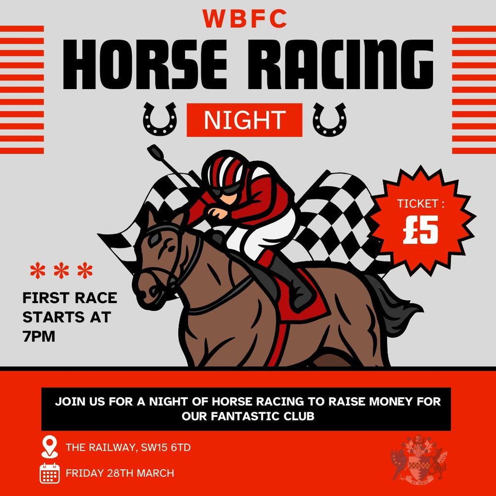Wandsworth Borough FC Race Night #Pitchero
wandsworthboroughfootballclub.co.uk/calendar/event…