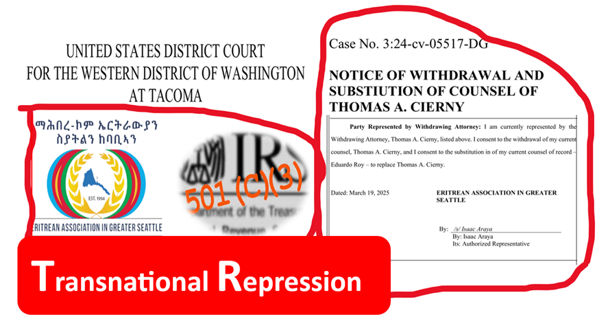 TsehayeAwet's tweet photo. In the likes of: Germany, Israel, Canada, Australia, USA, etc. the sanctioned Eritrean ruling party (PFDJ) also known as, "The North Korea of Africa" continues to harass and terrorize communities.  #TransnationalRepression 
@secstatewa 
@AGOWA
@GovBobFerguson 
@mrubin1971 https://t.co/YGtnZkrnSf