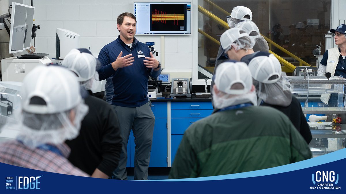 As part of Charter Next Generation's EDGE training event, attendees embarked on an exclusive, behind-the-scenes tour of our Lexington, OH campus—one of the largest flexible film campuses in the world!

This hands-on tour of our Lexington campus gave attendees an opportunity to