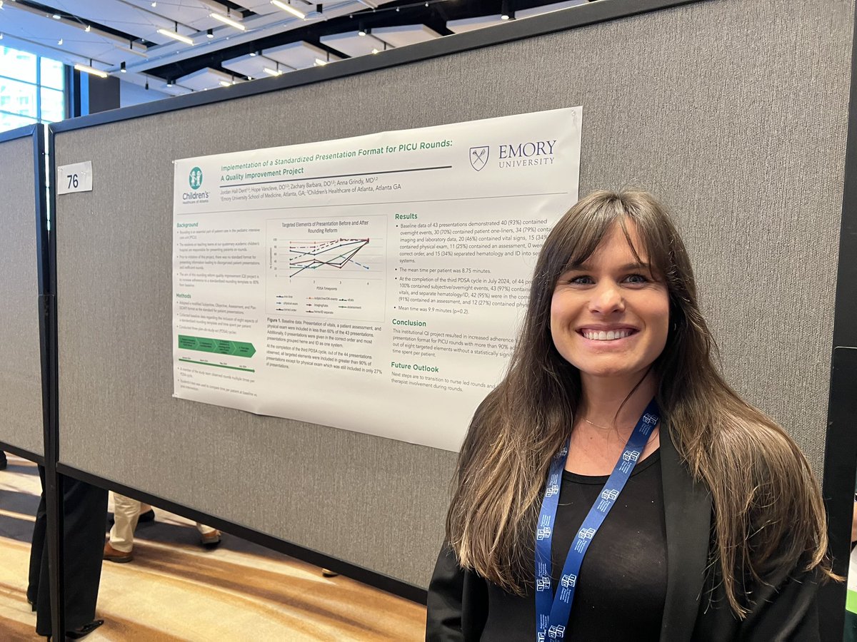 Nick Ettinger, MD, FAAP, FCCM (@hawkeyenickmd) on Twitter photo Very excited to be at #APPD25 with my <a href="/EmoryPedsRes/">Emory Pediatric Residency Program</a> & <a href="/childrensatl/">Children's</a> colleagues!
Also great poster from our amazing #PedsICU Dr. Jordan Dent!
<a href="/SCCM_Pediatrics/">SCCM Pediatrics Section</a>
<a href="/EmoryPedsICU/">Emory/Children’s PICU Fellows</a>
#AAPSOCC
<a href="/ab_peds/">American Board of Pediatrics (ABP)</a> Very excited to be at #APPD25 with my <a href="/EmoryPedsRes/">Emory Pediatric Residency Program</a> & <a href="/childrensatl/">Children's</a> colleagues!
Also great poster from our amazing #PedsICU Dr. Jordan Dent!
<a href="/SCCM_Pediatrics/">SCCM Pediatrics Section</a>
<a href="/EmoryPedsICU/">Emory/Children’s PICU Fellows</a>
#AAPSOCC
<a href="/ab_peds/">American Board of Pediatrics (ABP)</a>