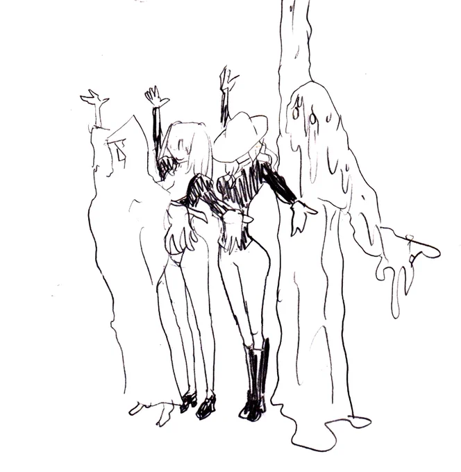 #上手いとか下手とかそういうのは関係なく自分が気に入っている絵を4枚選ぶ 