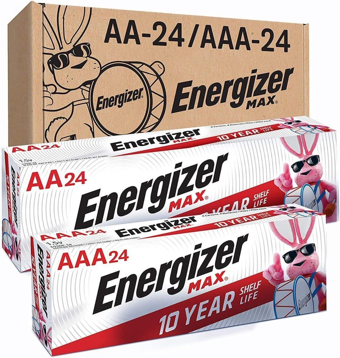 FatKidDeals's tweet photo. Energizer 48ct AA and AAA Batteries for $19.60, reg $39!

Buy via Amazon --> https://t.co/xxNf8b2wgY https://t.co/P6C9Z1fGVq