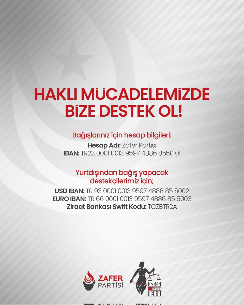 Haklı mücadelemizde bize destek ol! #SeninZaferin