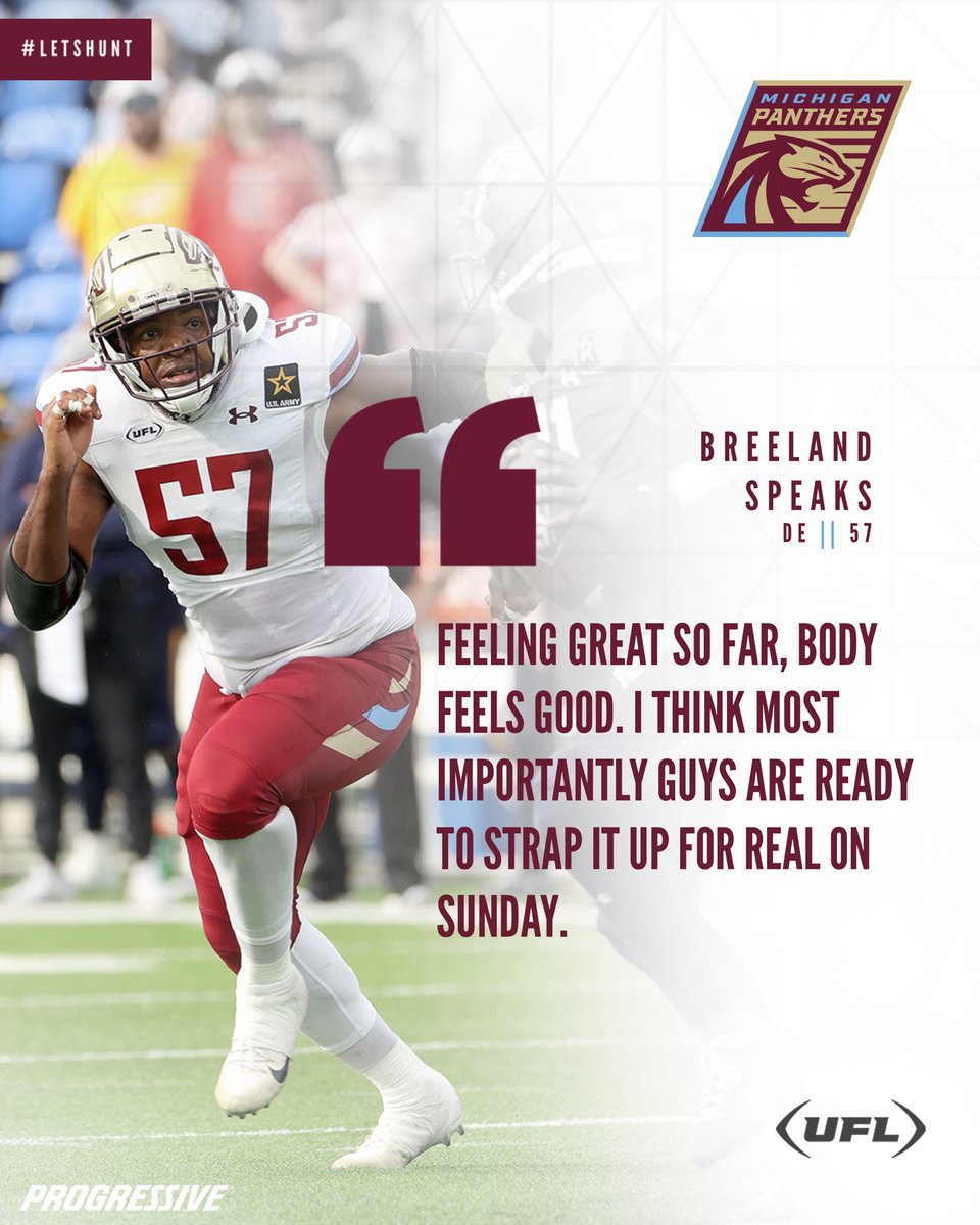 Breeland Speaks is ready for the showdown on Sunday! 😤
